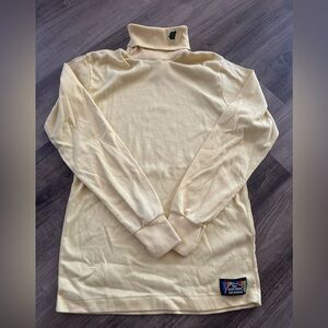 The Knit Exchange Buttery Yellow Turtleneck